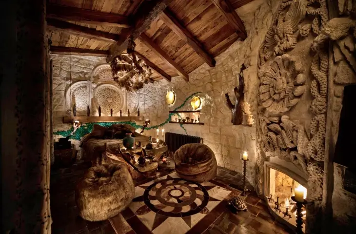 Sacred House Ürgüp Shaman konseptli oda iç mekan